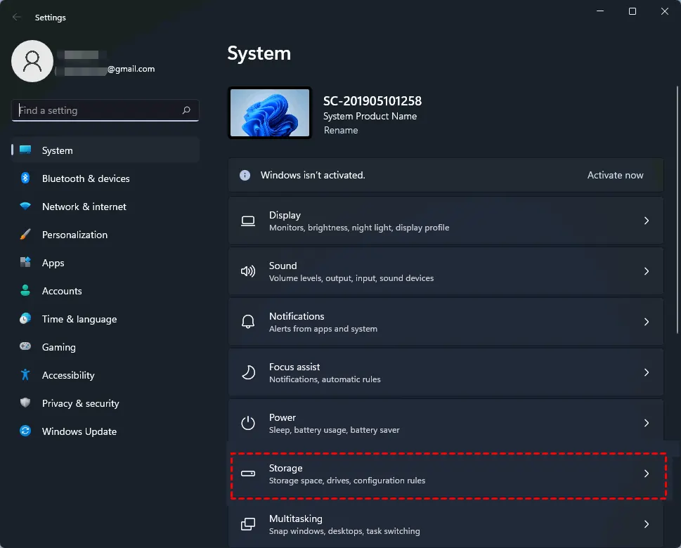 Windows 11 system image backup to external drive