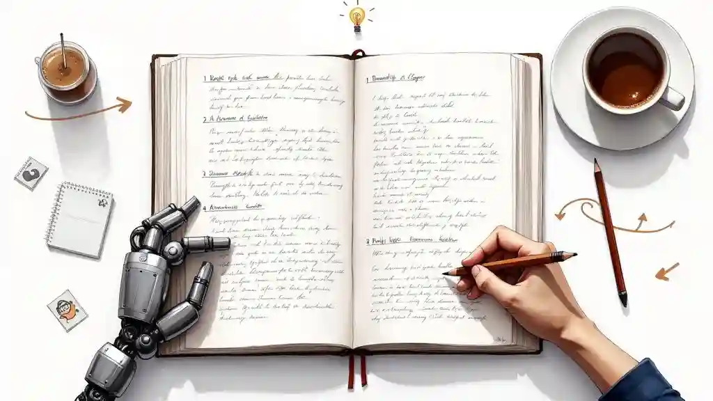 ChatGPT generating a page-by-page children's picture book manuscript