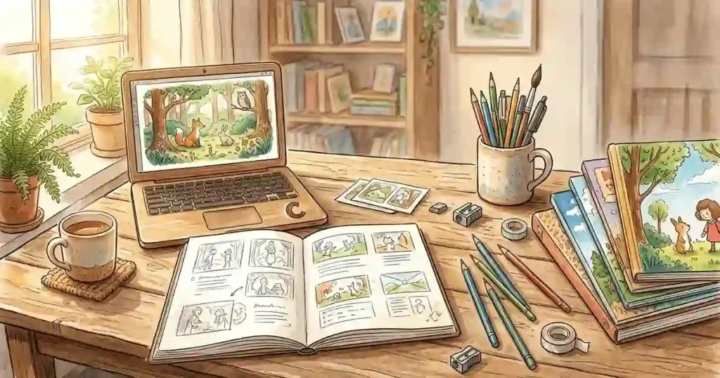 AI-assisted children's picture book creation with ChatGPT