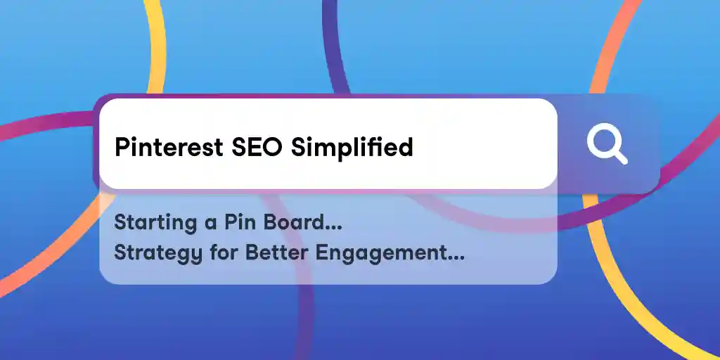 Pinterest Pin design showing a vertical layout with keywords, headline, visual, and call to action