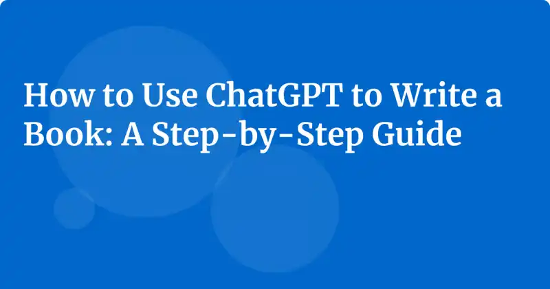 ChatGPT editing and polishing a book manuscript
